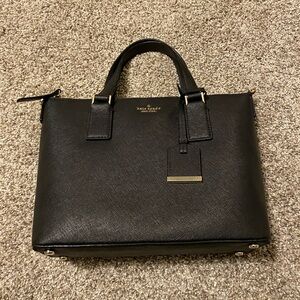 Kate Spade Black Saffiano Leather Tote